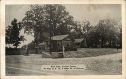 Red Oaks Tourist Courts Postcard