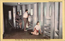 Marine Studios - Submarine Portholes Marineland, FL Postcard Postcard Postcard