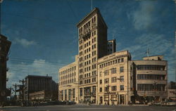 Portage and Main Street Postcard