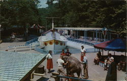 Children's Zoo, Highland Park Postcard