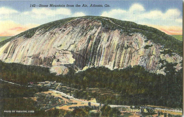 Stone Mountain From The Air Atlanta Georgia Stone Mountain From The Air Atlanta Georgia