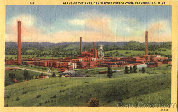 Plant Of The American Viscose Corporation Parkersburg West Virginia