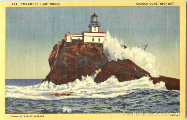 Tillamook Light House Oregon Coast