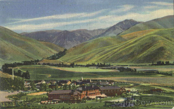 Sun Valley Summer Scene Idaho