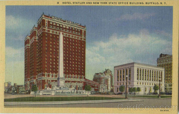 Hotel Statler And New York State Office Building Buffalo