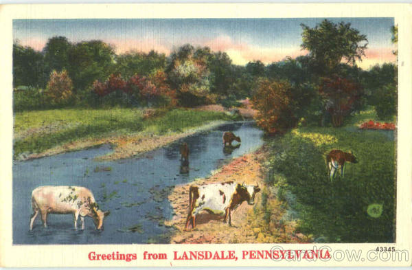 Greetings From Lansdale Pennsylvania