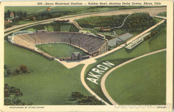 Akron Municipal Stadium Ohio