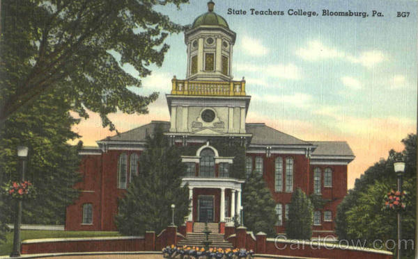 State Teachers College Bloomsburg Pennsylvania