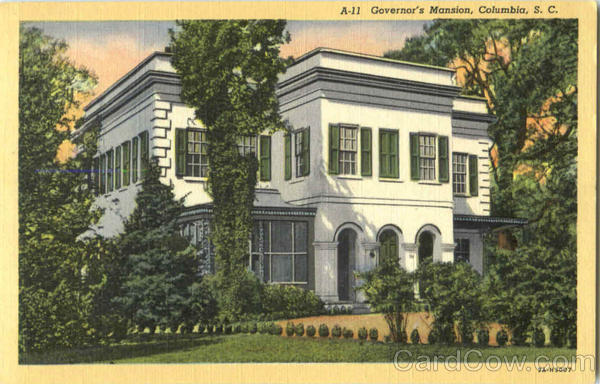 Governor's Mansion Columbia South Carolina