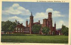 Smithsonian Institution Postcard