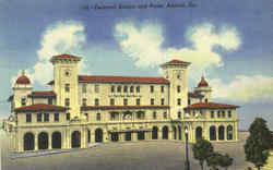 Terminal Station And Plaza Postcard