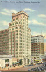 Southern Finance And Marion Buildings Postcard