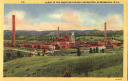 Plant Of The American Viscose Corporation Parkersburg, WV Postcard Postcard