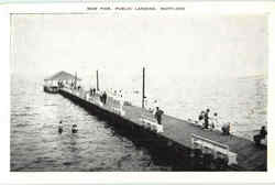 New Pier Public Landing Postcard