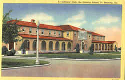 Officers Club The Infantry School Postcard