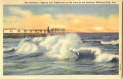 The Breakers Michigan City, IN Postcard Postcard