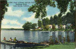 View Of Sweet And Low Point Southeast Shore, Lake George Postcard