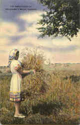 The Sweetheart Of Oklahoma's Wheat Country Scenic, OK Postcard 