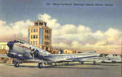 Atlanta Municipal Airport Georgia Postcard Postcard