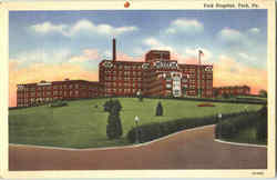 York Hospital Pennsylvania Postcard Postcard