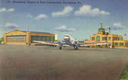 Harrisburg Airport At New Cumberland Postcard