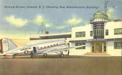 Newark Airport New Jersey Postcard Postcard