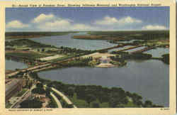 Potomac and Reagan National Airport Washington, DC Washington DC Postcard Postcard