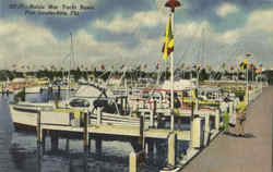 Bahia Mar Yacht Basin Postcard