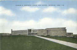 Charles S. Mckinstry Junior High School Waterloo, IA Postcard Postcard