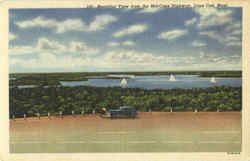 Beautiful View From The Mid-Cape Highway Postcard