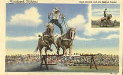 Cecil Cornish And His Golden Eagles Postcard