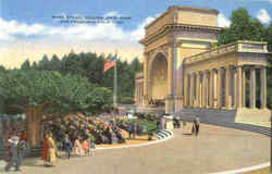Band Stand, Golden Gate Park Postcard