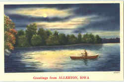 Greetings From Allerton Postcard