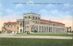 Chemistry Building, Texas Technological College Lubbock, TX Postcard Postcard