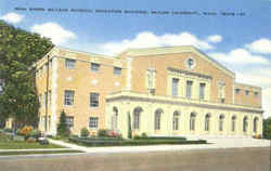 Rena Marrs Mc Lean Physical Education Building, Baylor University Postcard