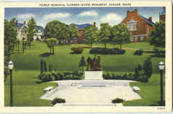 Peirce Memorial Monument Postcard