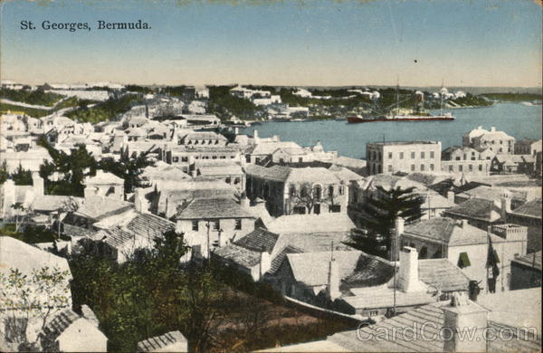 View of Town St. Georges Bermuda