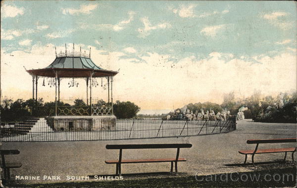 Marine park South Shields England (UK)