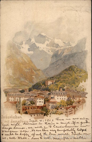 Interlaken mit Jungfrau Switzerland