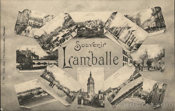 Souvenir de Lamballe France