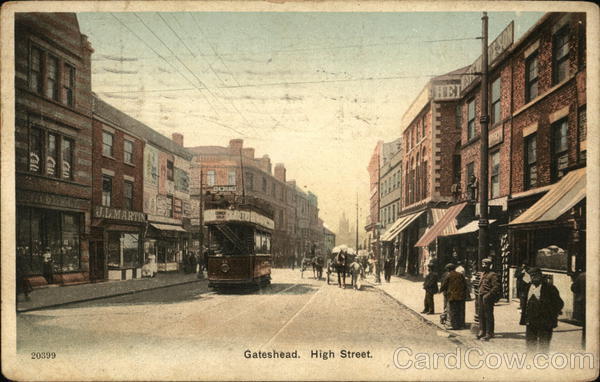 High Street, Trolley Gateshead England