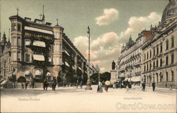 Leopoldsplatz Baden-Baden Germany