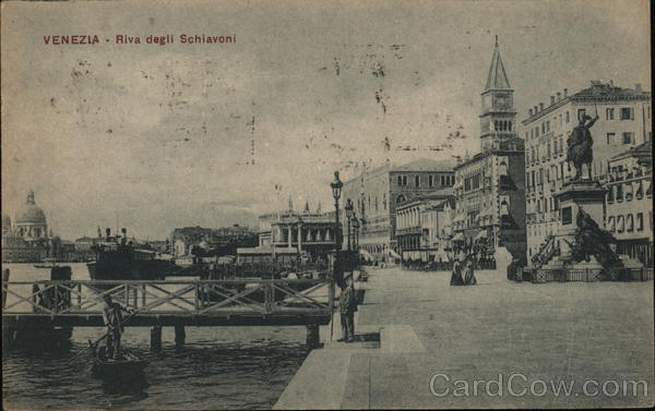 Riva degli Schiavoni Venice Italy