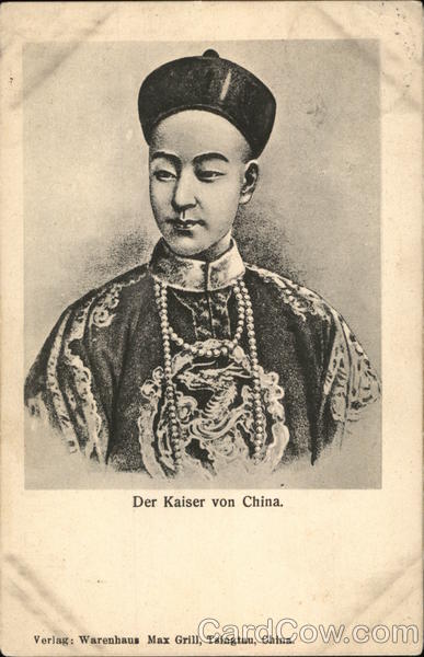 Der Kaiser von China Kiautschou Tsingtau