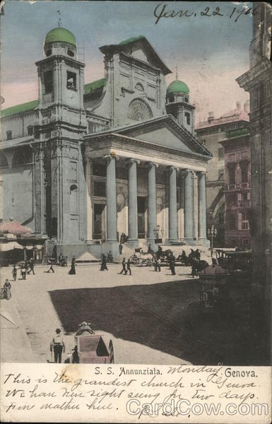 S. S. Annunziata Genoa Italy