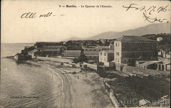 Le Quartier de l'Abbatoir Bastia France