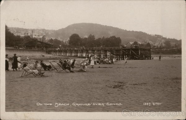 On the Beach Grange-over-Sands England