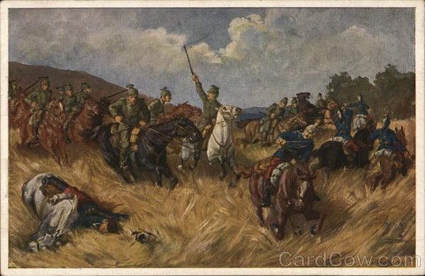 Volkerkrieg 1914 - Relterattacke Germany