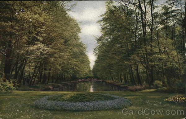 Bayreuth. Partie aus dem Kgl. Hofgarten Germany