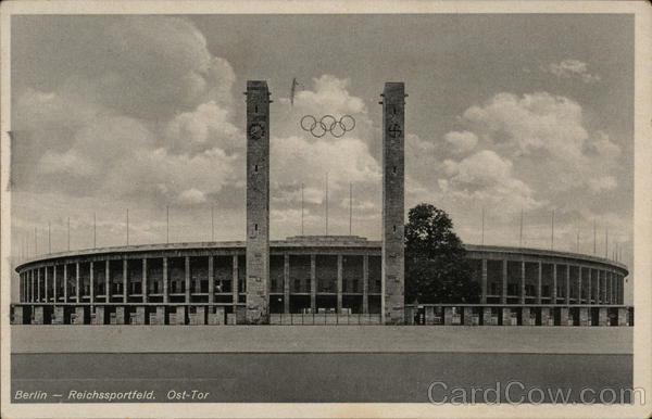 Berlin - Reichssportfeld. Ost-Tor Germany